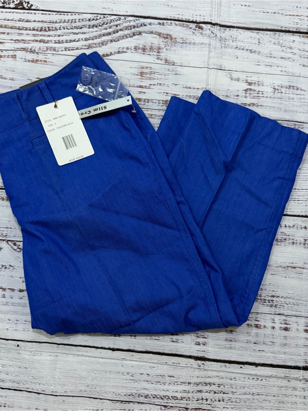 Zac & Rachel Royal Blue women’s size 6